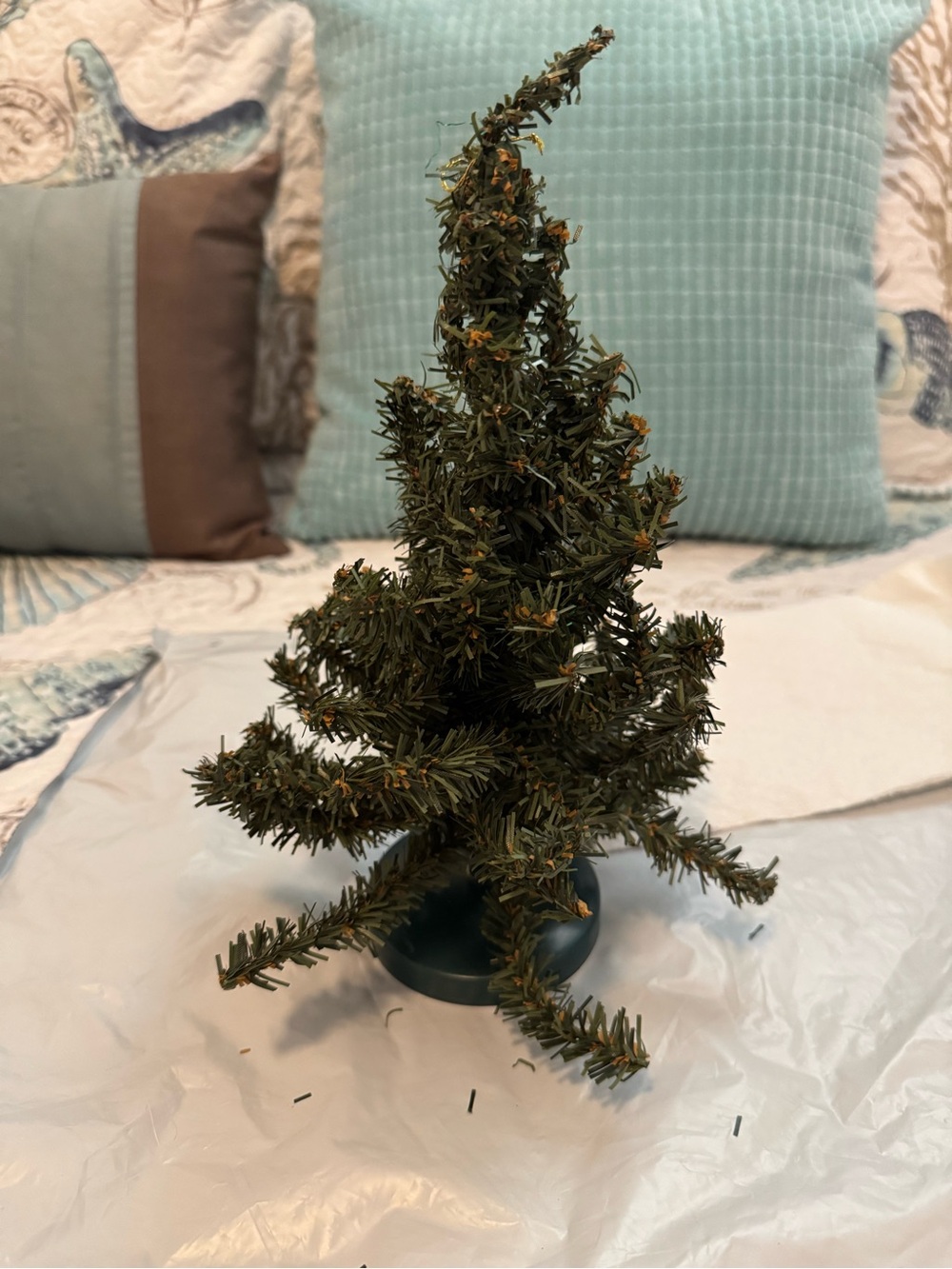 Artificial Mini Holiday Pine Tree - Green